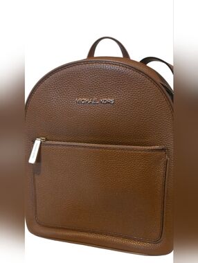 Michael Kors Tan Leather Backpack
